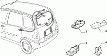 55527/00 КРЕПЛЕНИЯ КАБЕЛЬНОГО УЗЛА