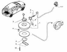 10200-040 GAS CYLINDER