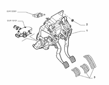 33101-010 RUDDER BAR