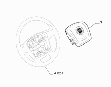 55508-010 DRIVERS AIRBAG