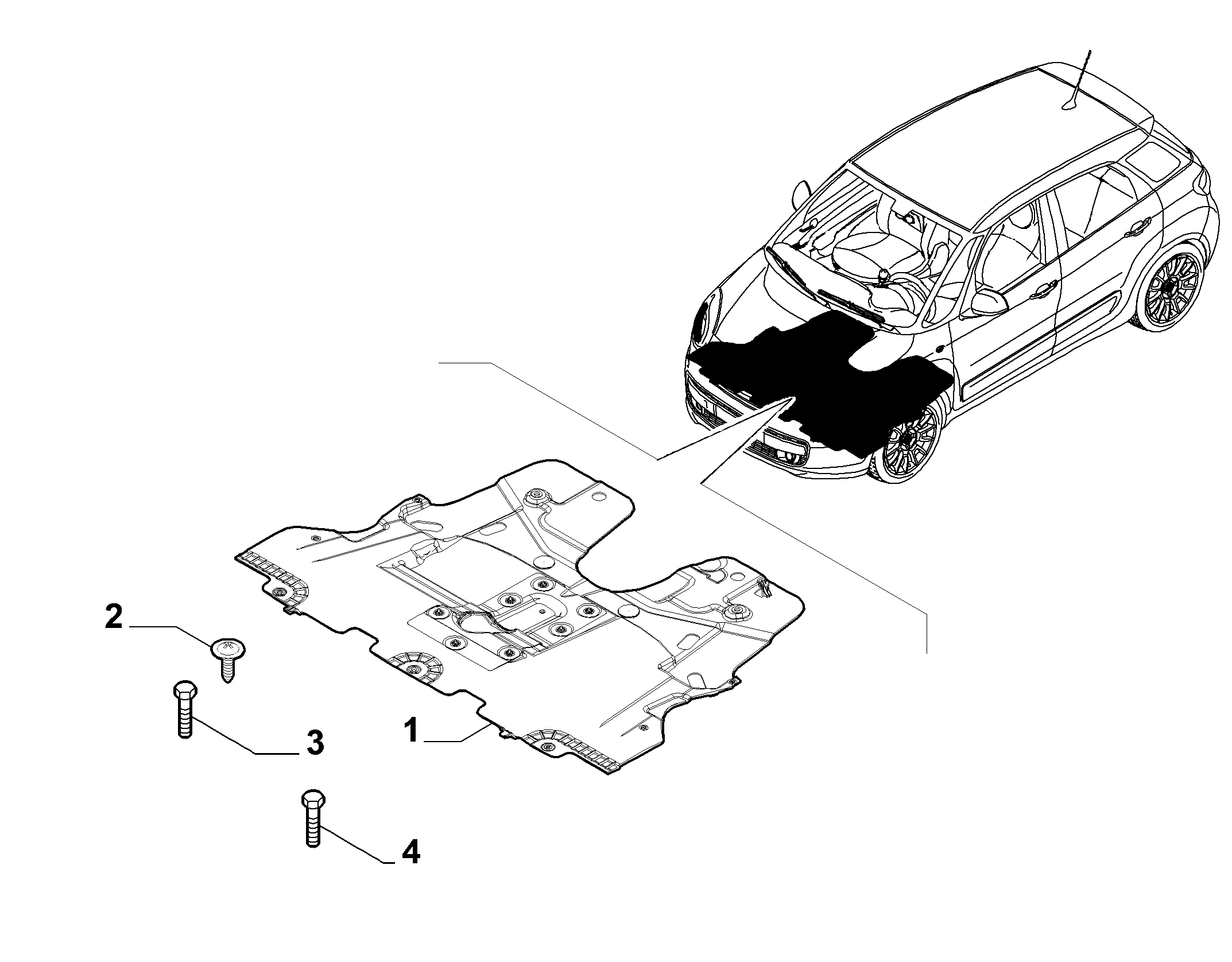 38115-010 ENGINE UNDERSIDE GUARD