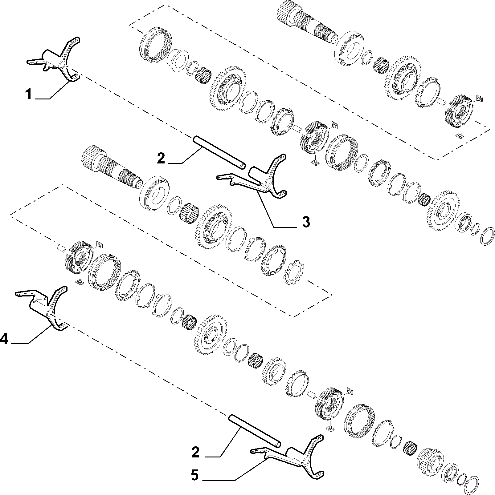 21219-020 GEAR FORKS STAMP