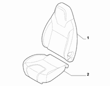 70606-011 DRIVER SEAT COVERS