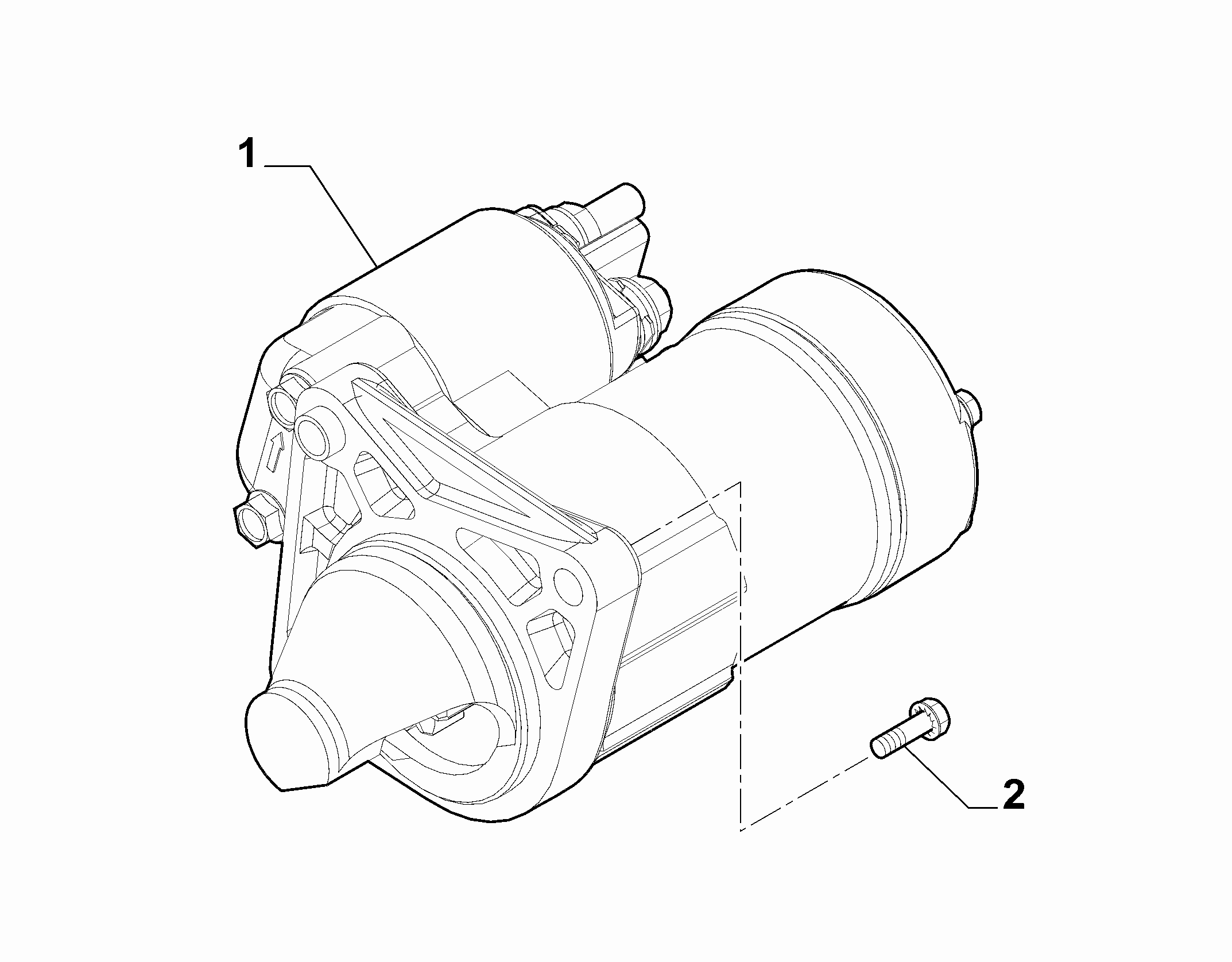 55201-010 STARTER MOTOR
