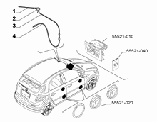 55521-030 AERIAL AND WIRING