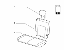 70615/00 REAR SEAT LINING 