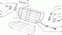 70613/01 REAR SEAT