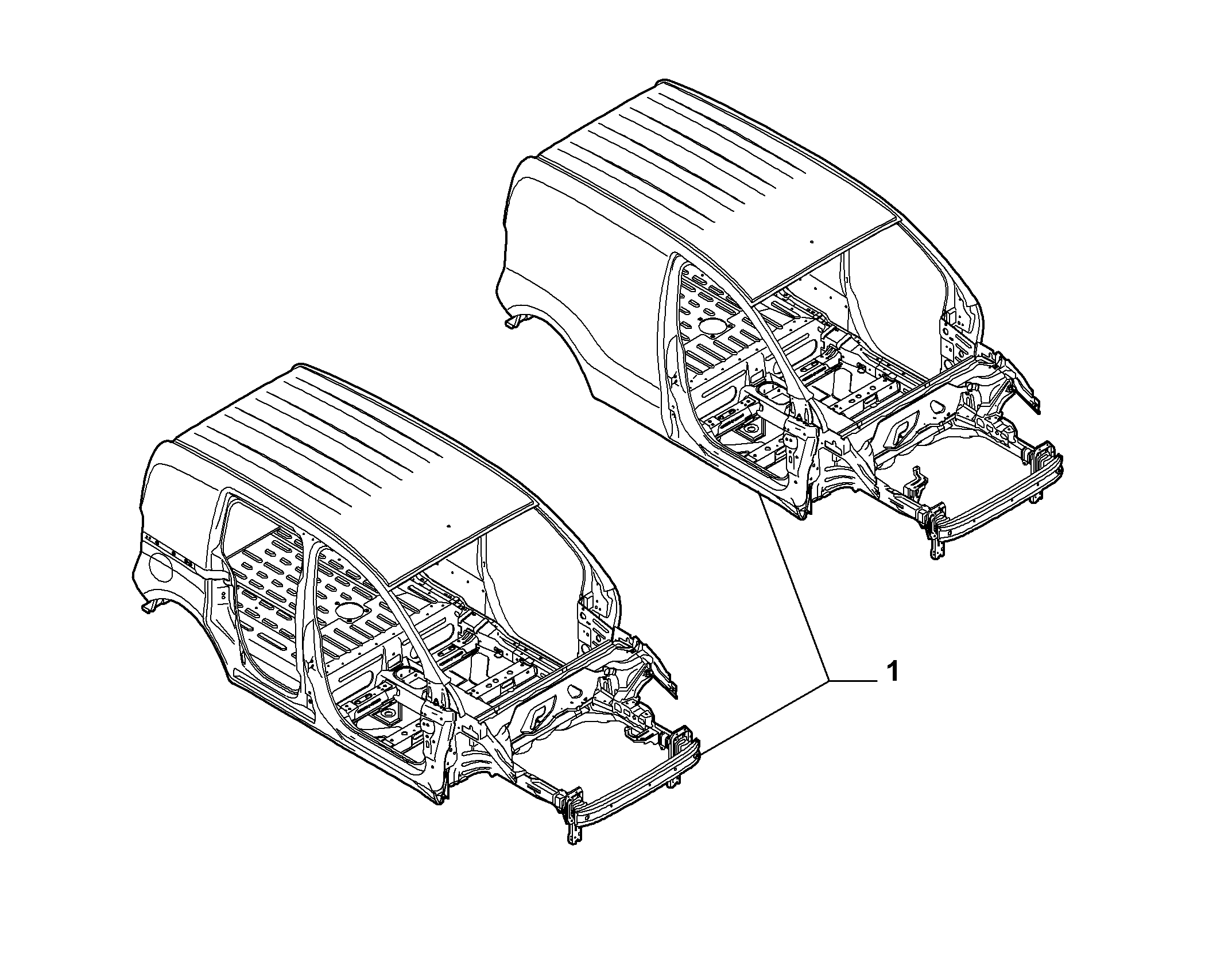 70001/03 СВАРНОЙ КУЗОВ