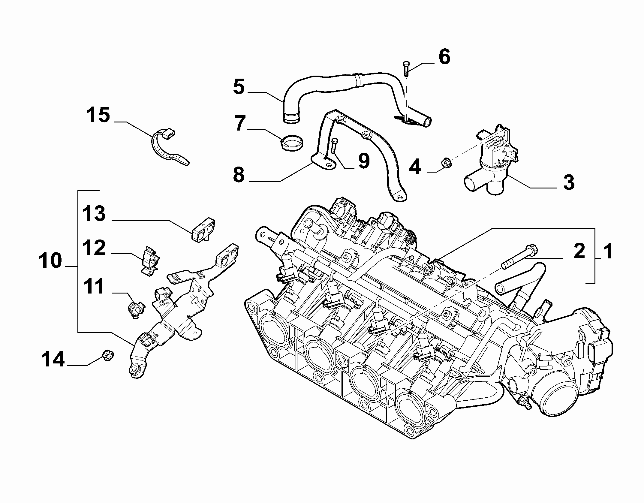 10255/15 INTAKE PIPE
