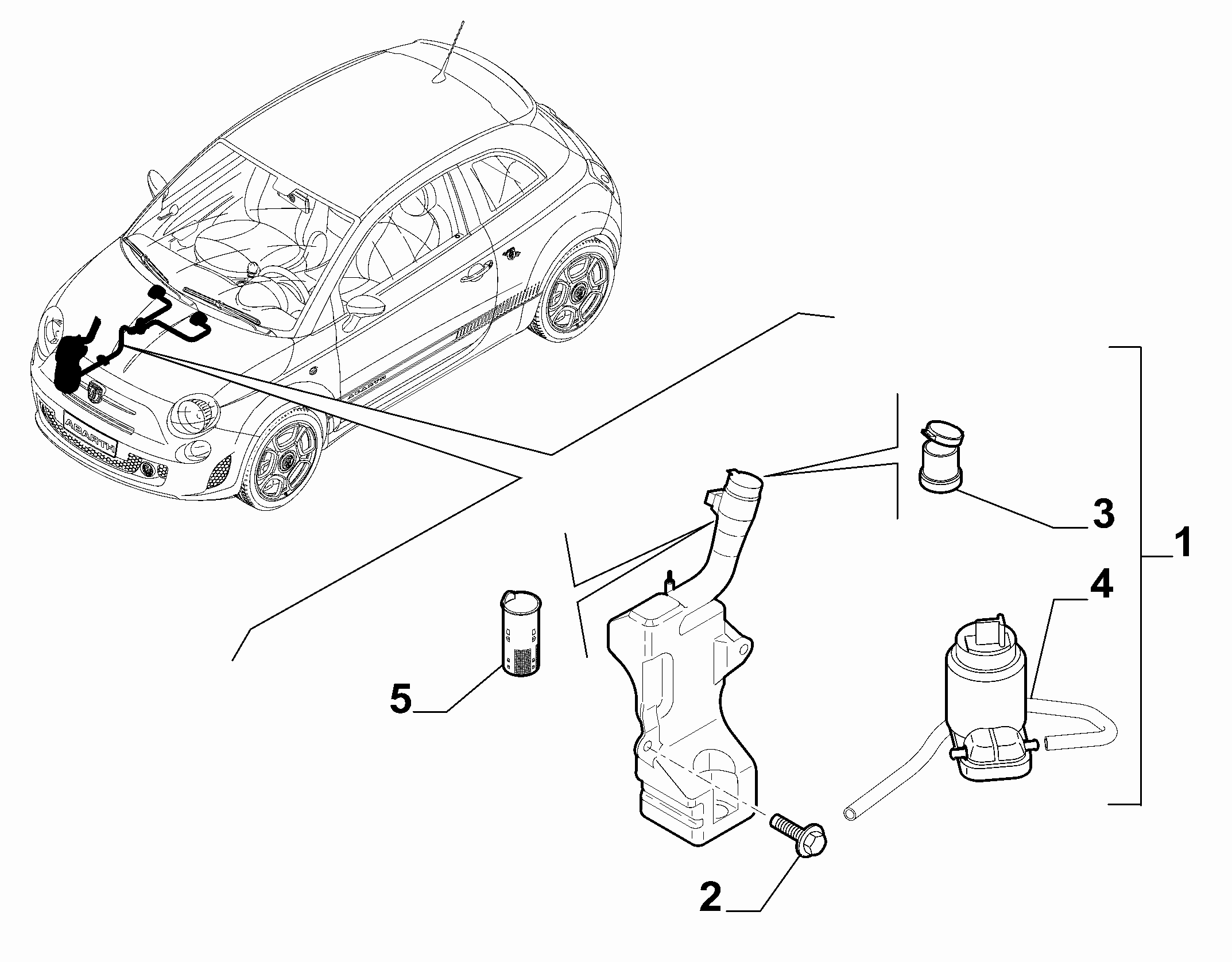 55514-030 WINDSHIELD WIPER RESERVOIR