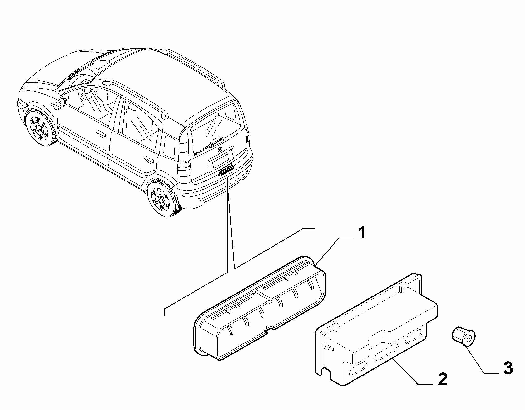 70717-040 TRUNK AIR OUTLET