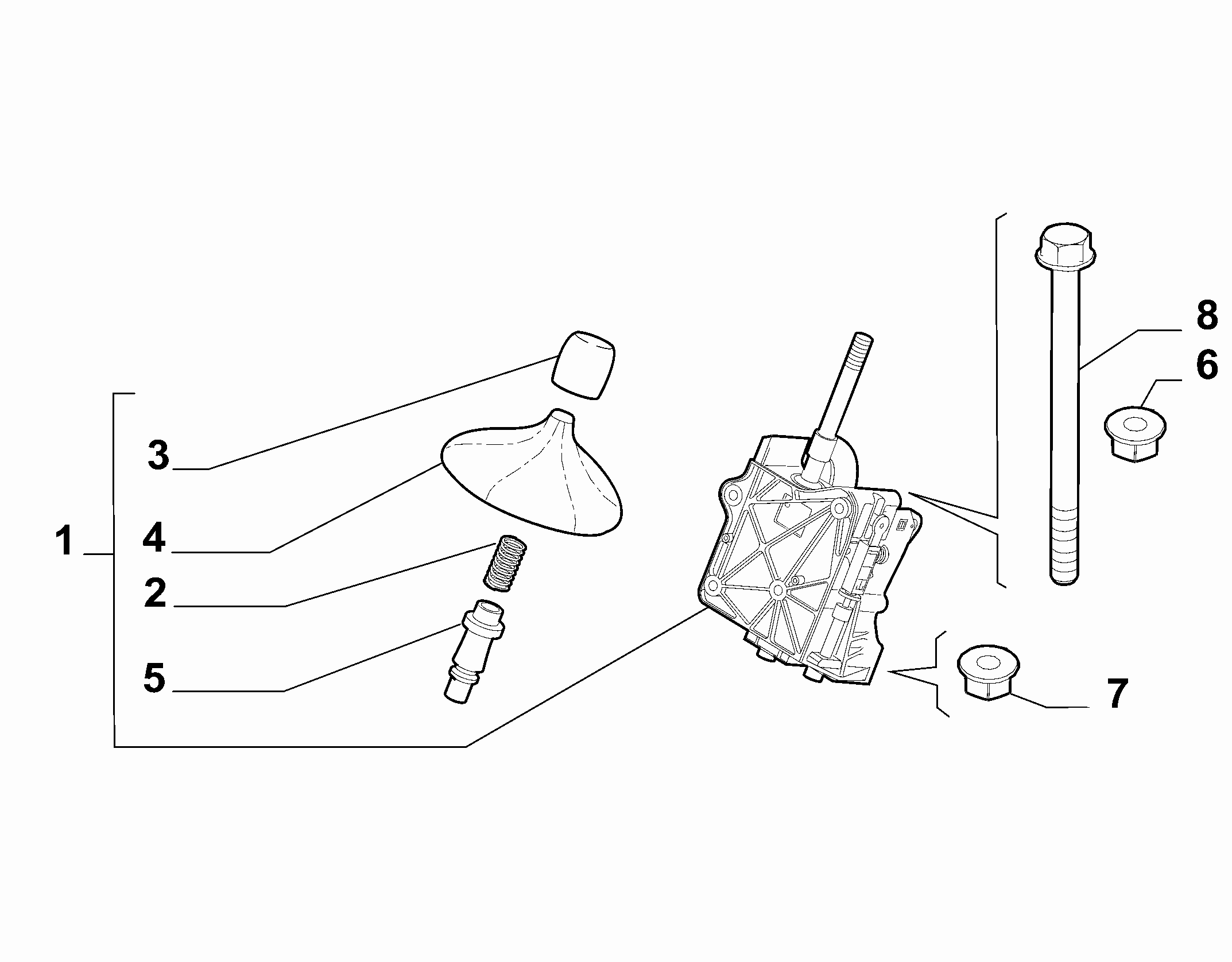 21221-010 GEAR STICK