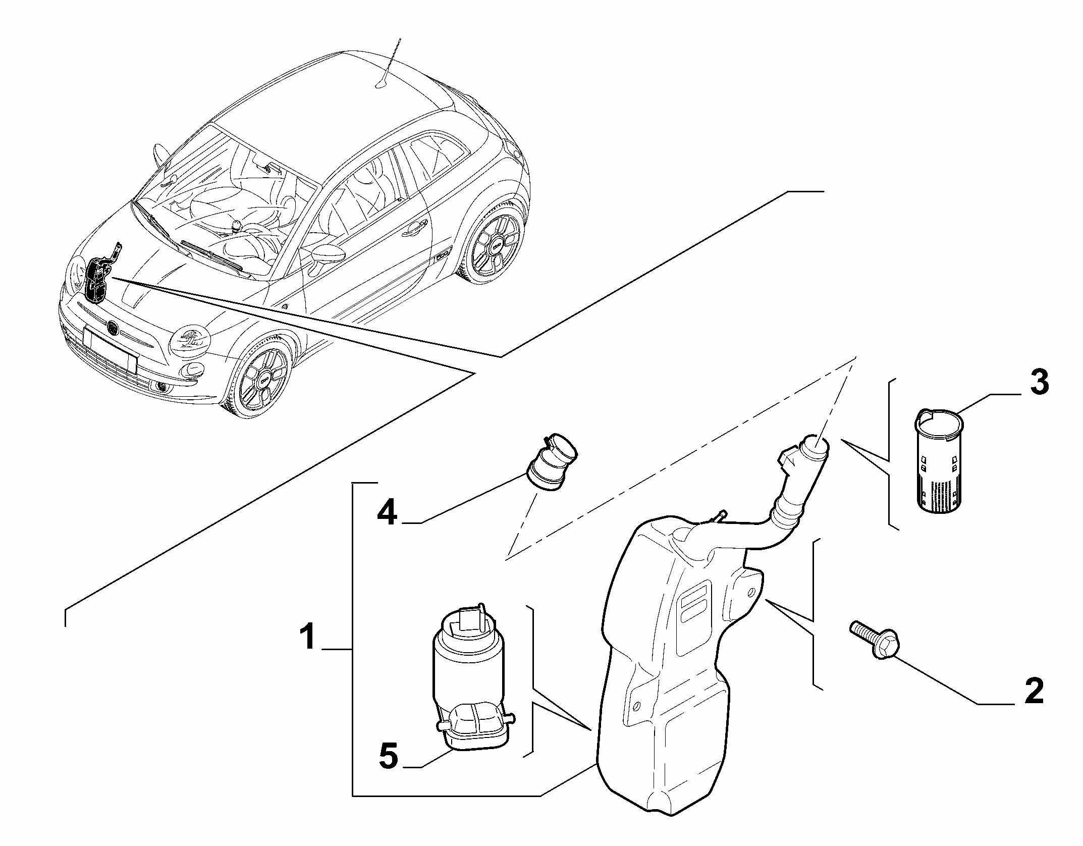 55514-030 WINDSHIELD WIPER RESERVOIR