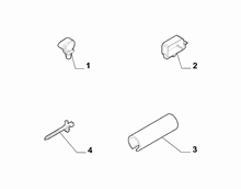55527-030 PASSENGER COMPARTMENT AND REAR CABLE SET FASTENERS