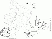 70613/02 REAR SEAT
