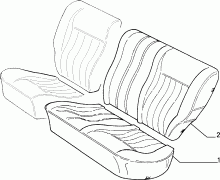 70615/02 REAR SEAT LINING