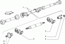 24301/00 ТРАНСМ. МЕЖДУ КПП И МОСТОМ 