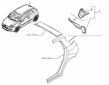 70020-020 SEAT HANDLE LIGHT