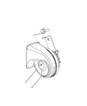 55501-040 HORN