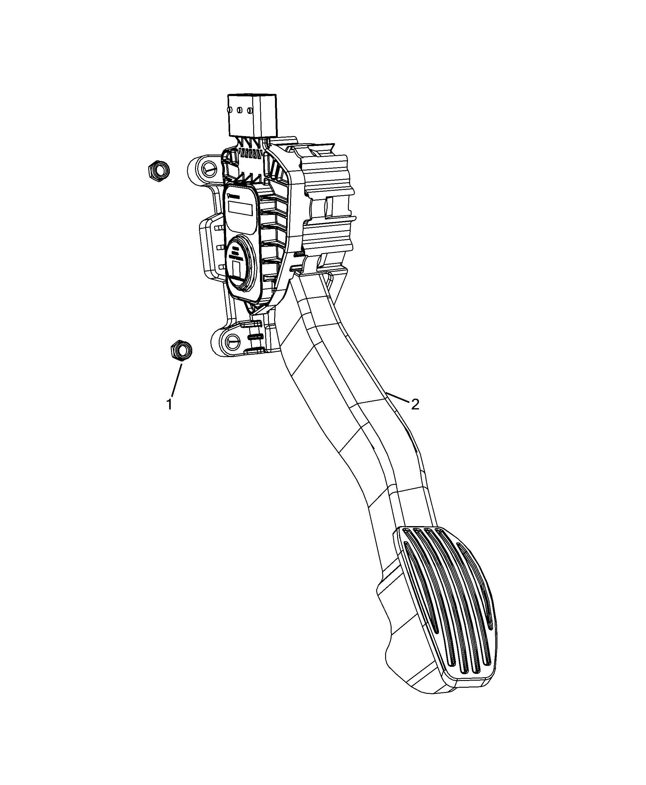 10222-010 ACCELERATOR PEDAL COMMAND