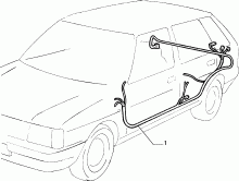 55525/00 ПУЧОК ПРОВОДОВ (ЗАДНЯЯ ЧАСТЬ) 