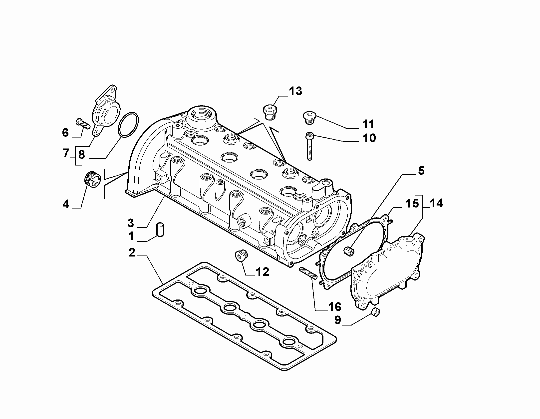 10101-040 UPPER CYLINDER HEADS