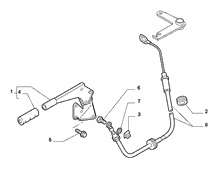 33135/01 HAND-BRAKE CONTROL, BRAKES