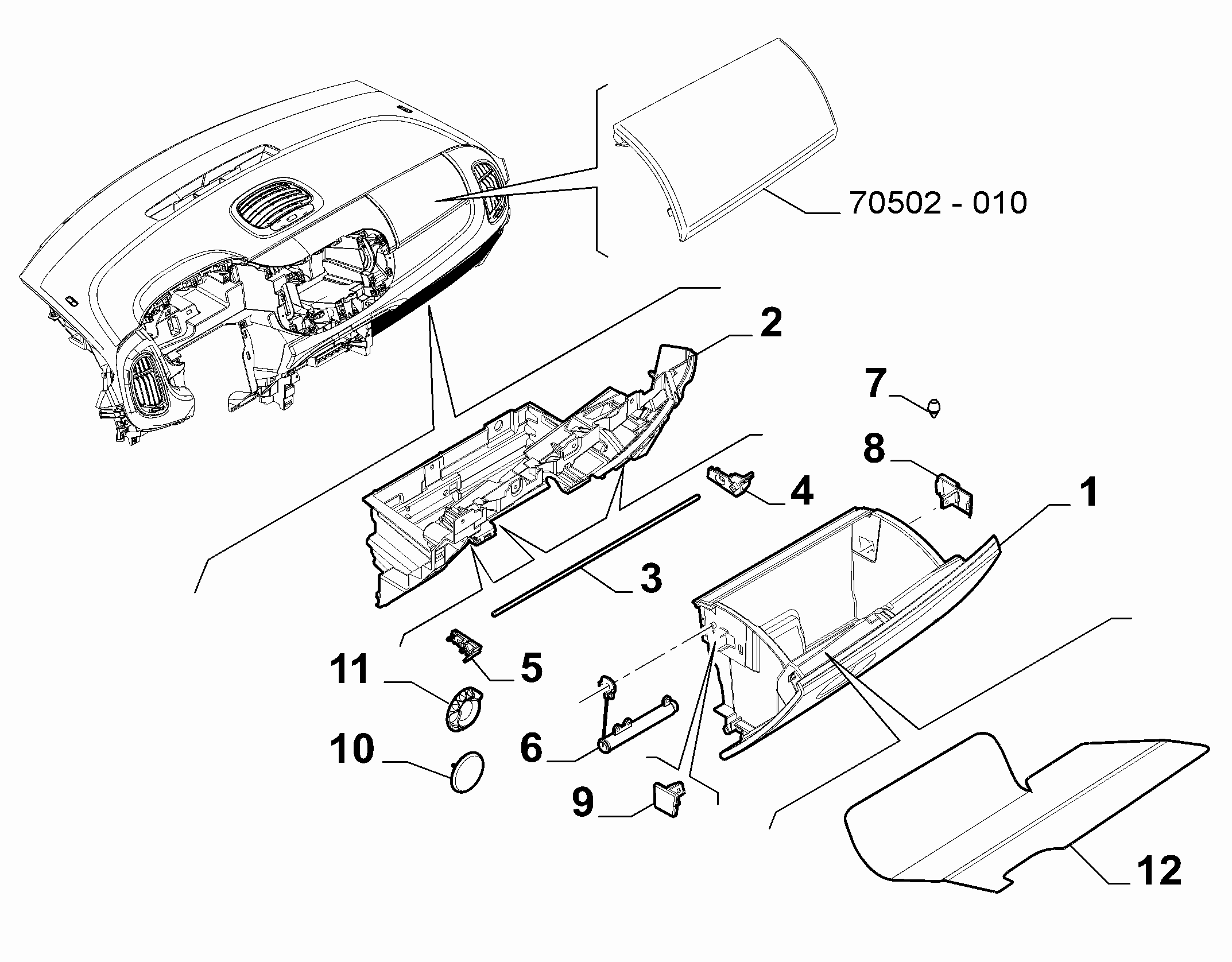 70502-040 GLOVEBOX