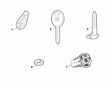 55202-020 KEY KIT AND OPENING SYSTEM