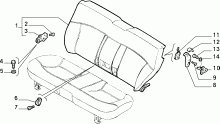 70613/01 REAR SEAT