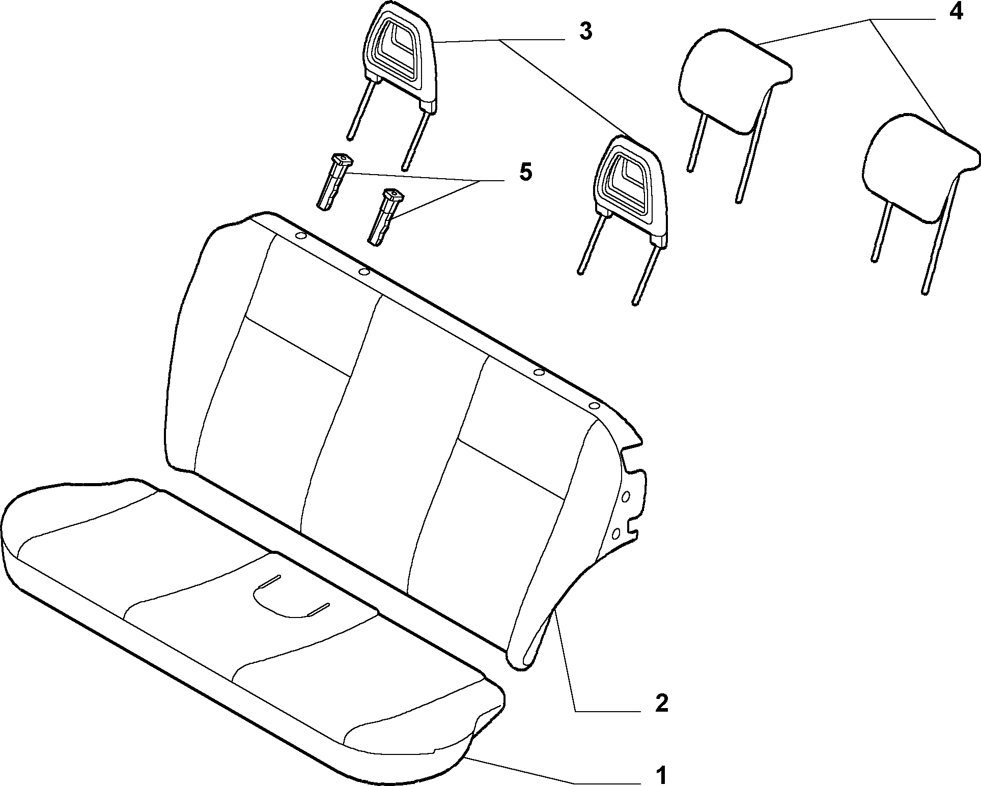 70615/01 REAR SEAT LINING