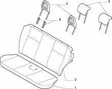 70615/01 REAR SEAT LINING