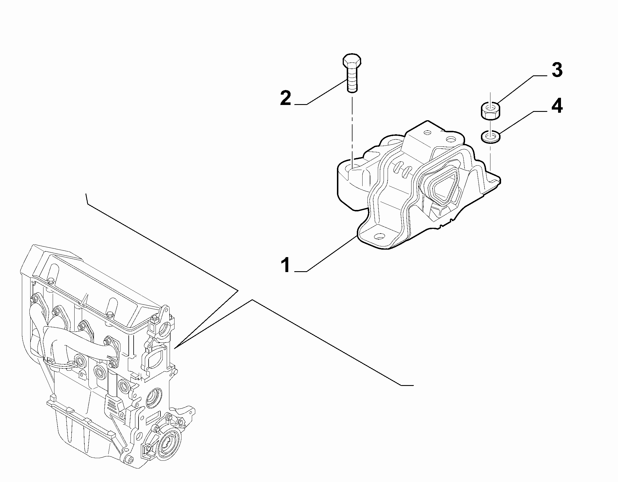 10002-020 GEARBOX INLET SCREW ANCHOR SUSPENSION