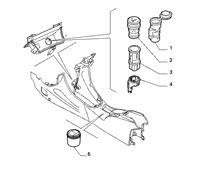 70504-030 ASHTRAY AND ACCESSORIES