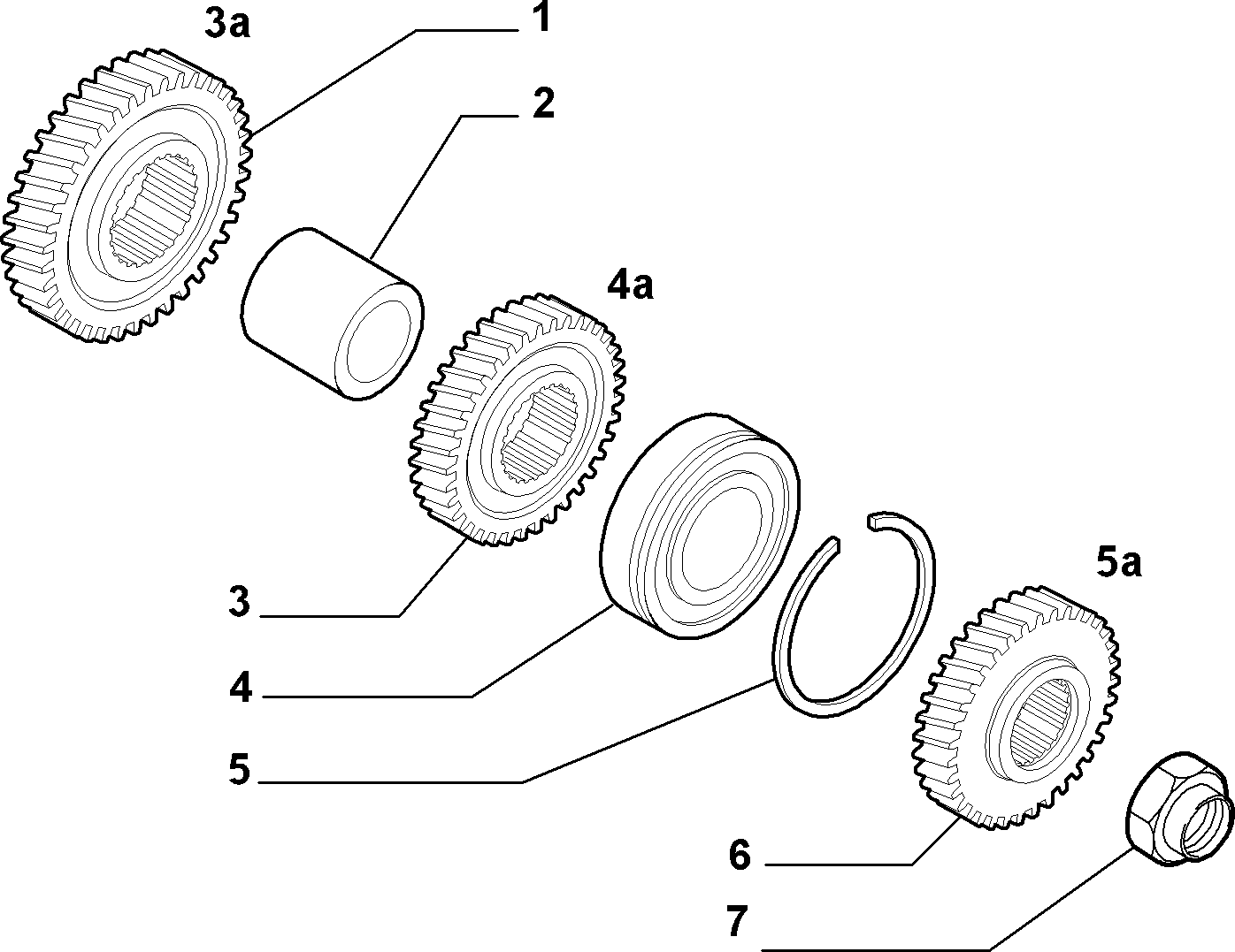 21215-040 MANIFOLD GEARS