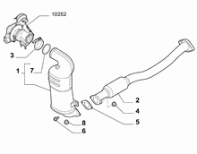 10258-010 FRONT PIPING