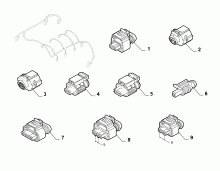 10226-060 ENGINE HARNESS CONNECTORS
