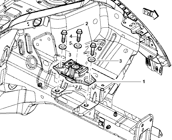 10003-010 ENGINE  SUPPORT