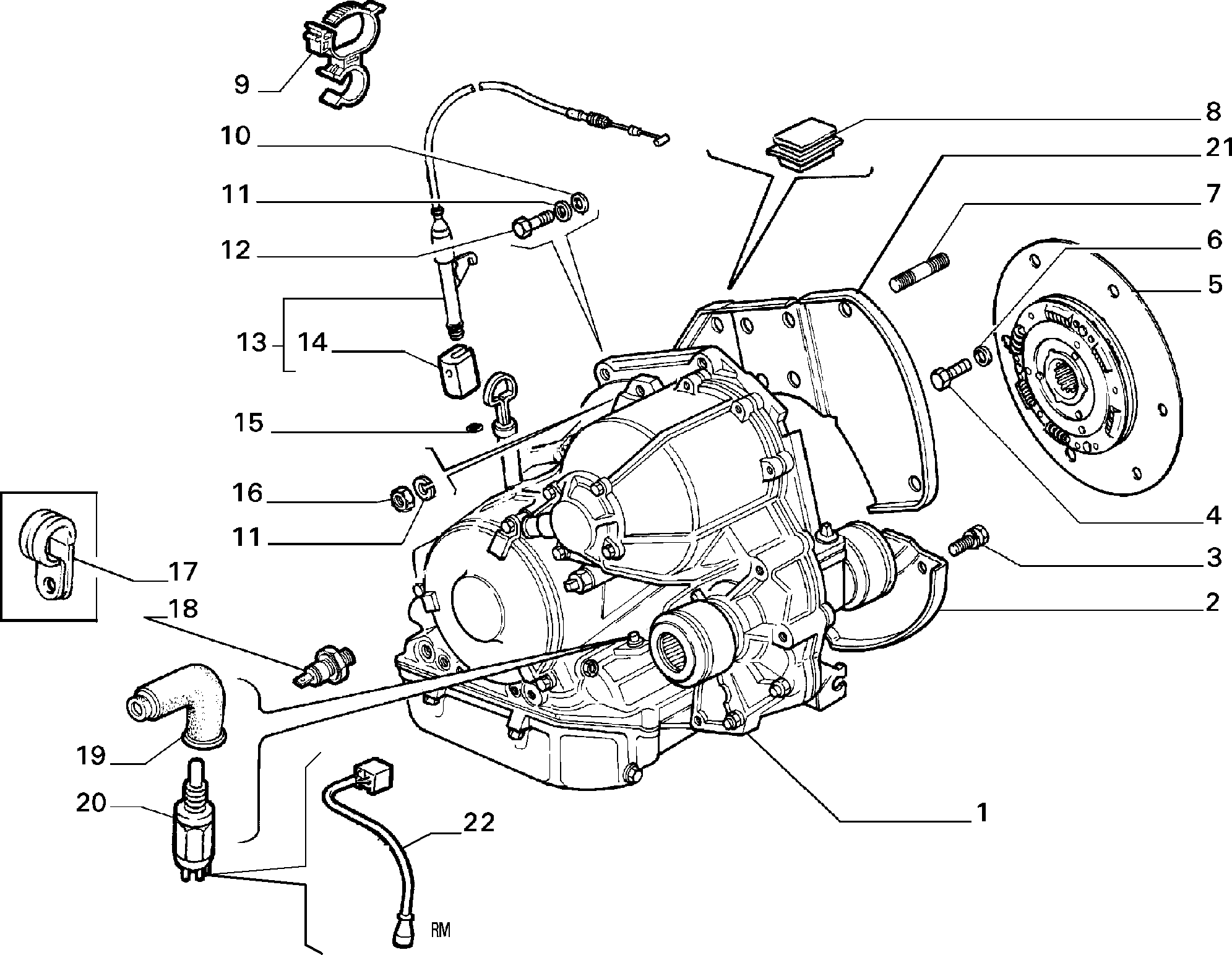 21201/00 АВТОМАТИЧЕСКАЯ КПП 