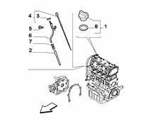 10301-060 DIP STICK, CAP, TRANSMITTER AND PRESSURE ROD
