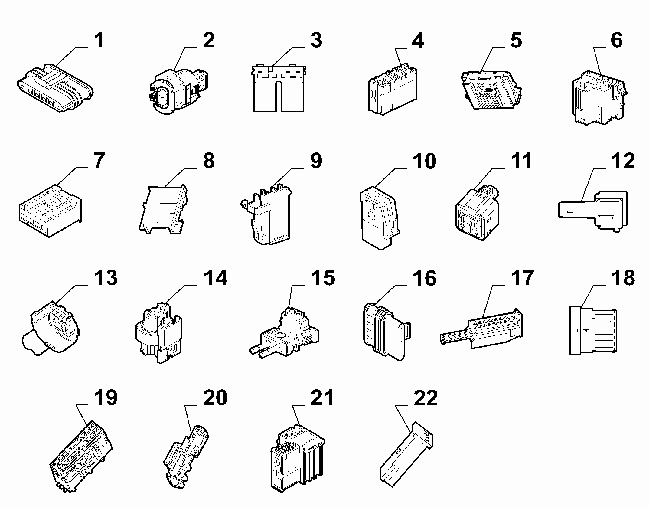 55528-010 CABLE ASSEMBLY CONNECTORS