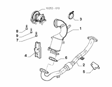 10258-010 FRONT PIPING