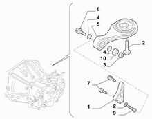 10002-030 AXLE INLET SCREW ANCHOR AND TENSION ROD SUSPENSION