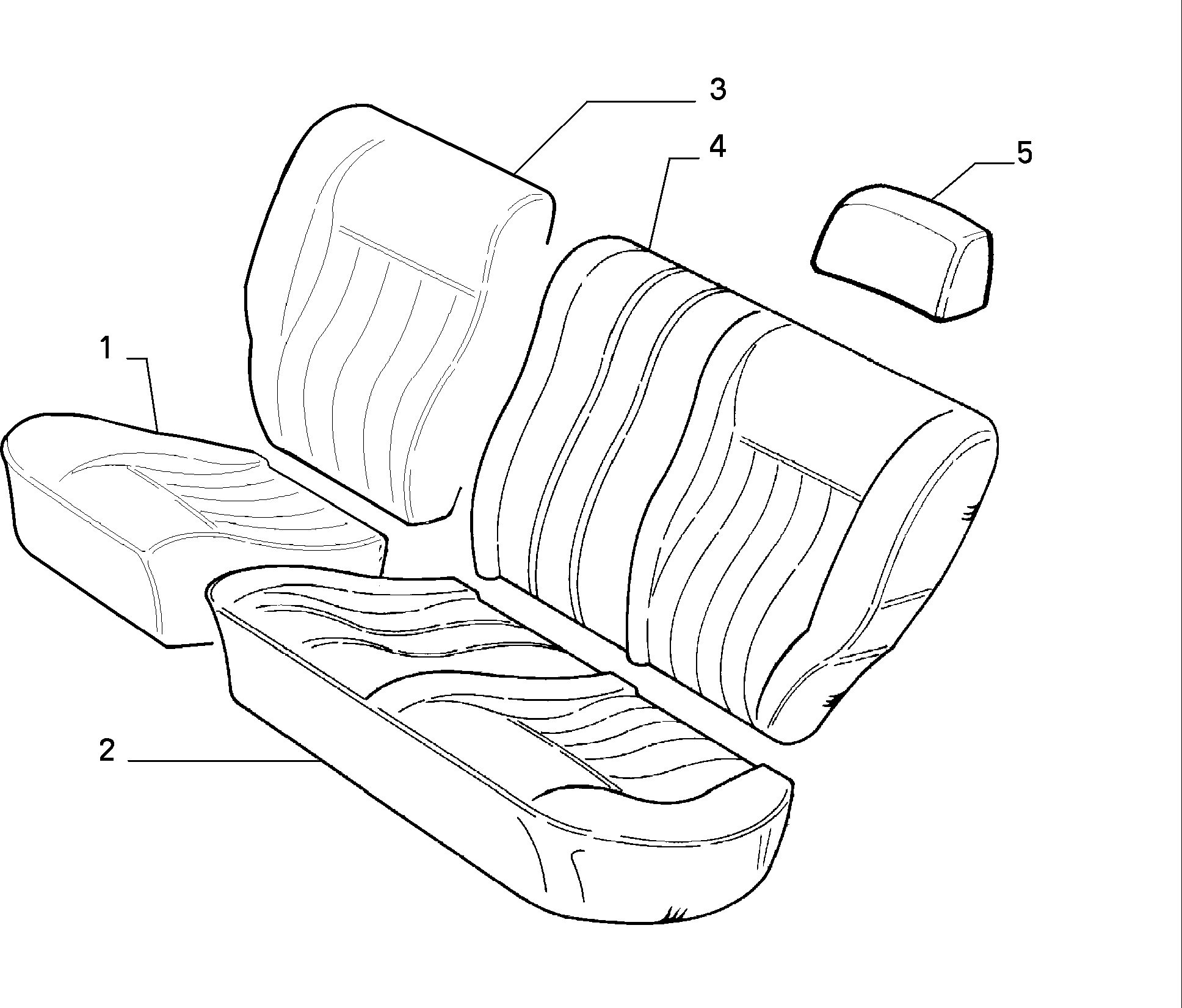 70615/02 REAR SEAT LINING