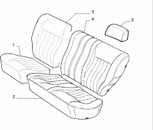 70615/02 REAR SEAT LINING