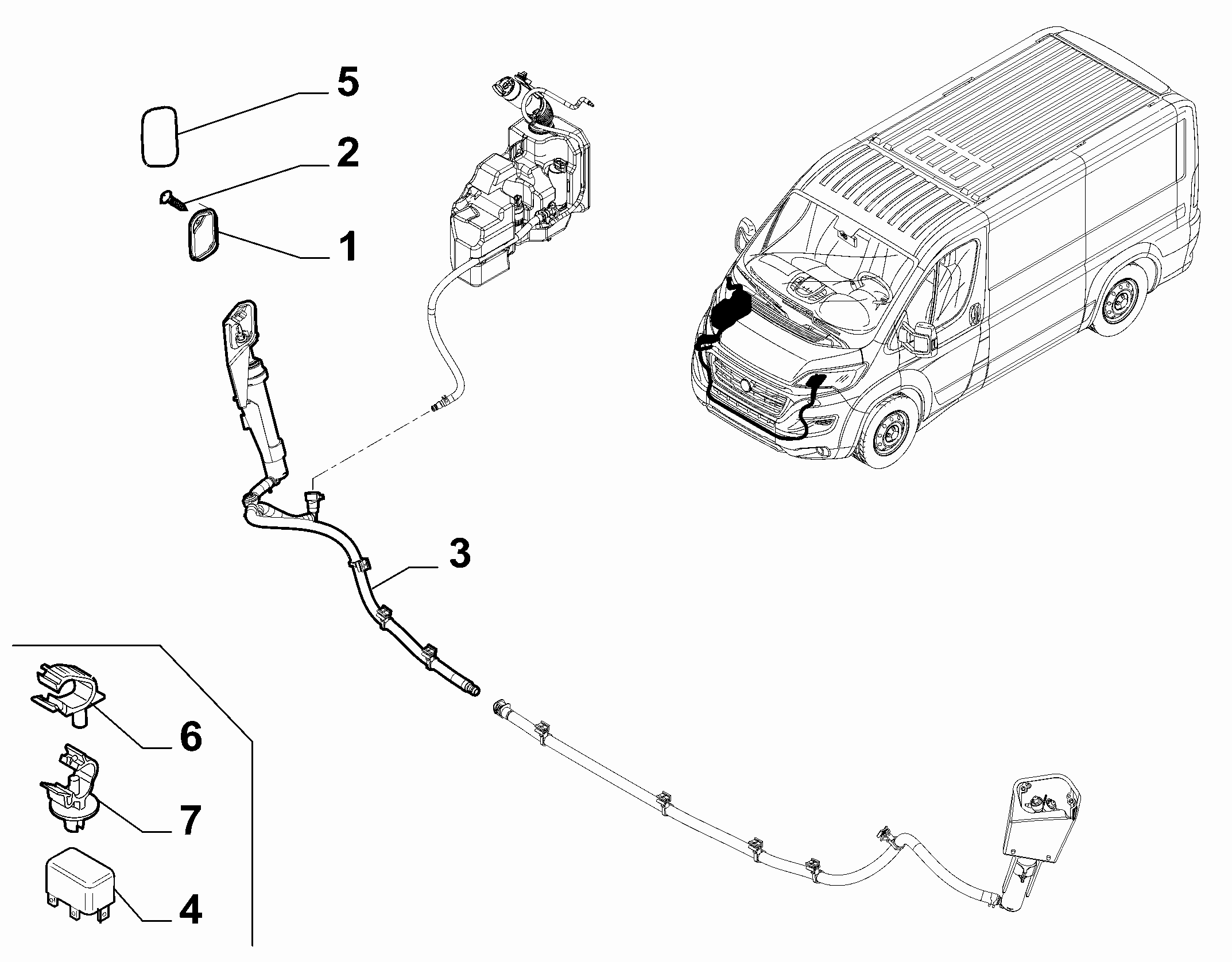 55514-050 WIPER BLADE PROTECTOR TUBING