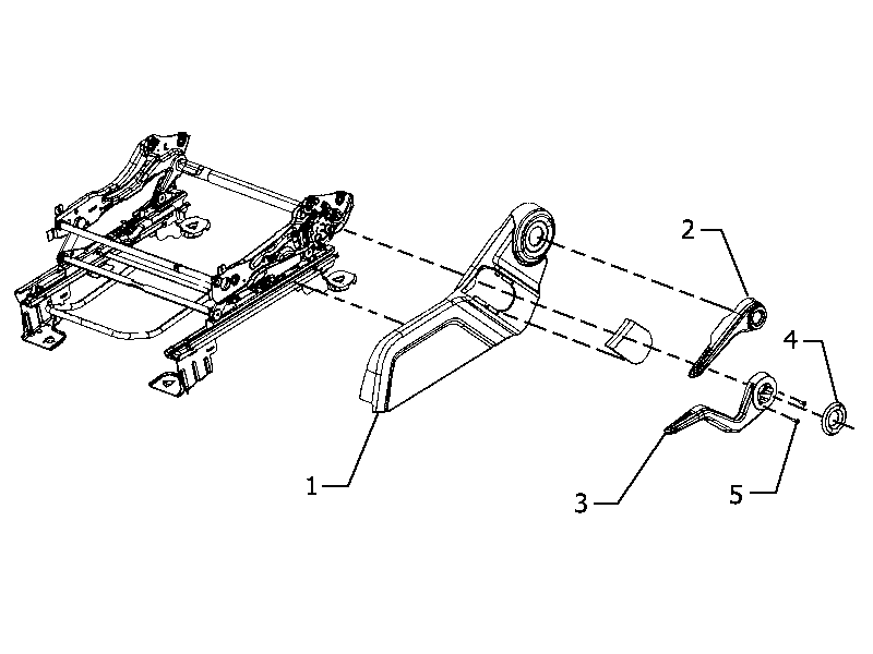 70601-080 FRONT SEAT, DRIVER SIDE