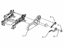 70601-080 FRONT SEAT, DRIVER SIDE