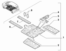 70006-010 CENTRAL FLOOR PANEL