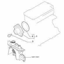 10402-010 WATER PUMP AND GASKETS